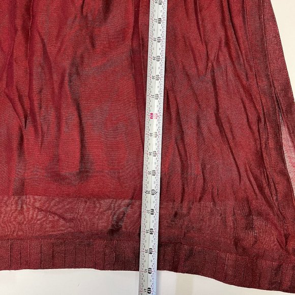 Agha Noor Embroidered Formal Dress Suit Pakistani Indian Maroon Size Small 47 R3 - Picture 3 of 10